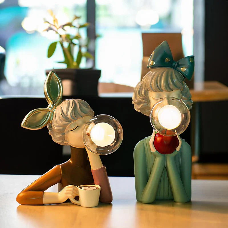 Bubble Girls Table Lamp