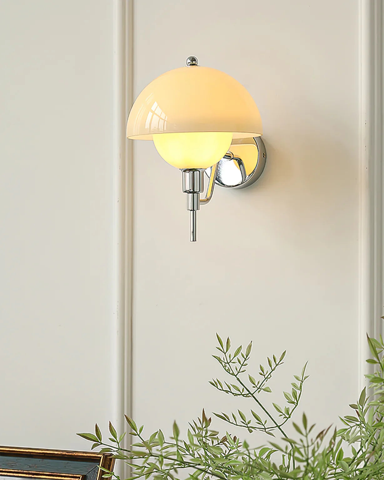 Anchored Orb Wall Lamp