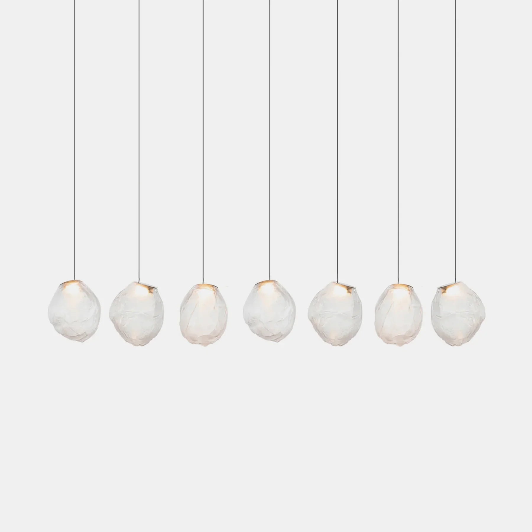 Liquid Glass Stone Pendant Light