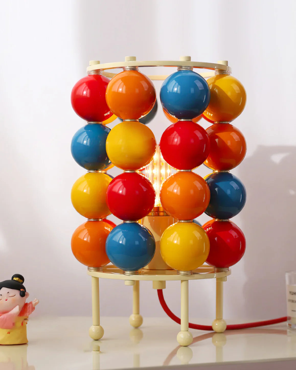Theater Built-in Battery Table Lamp