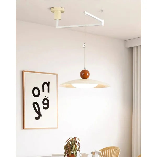 Nordic Flying Saucer Swing Arm Movable Pendant Light M111