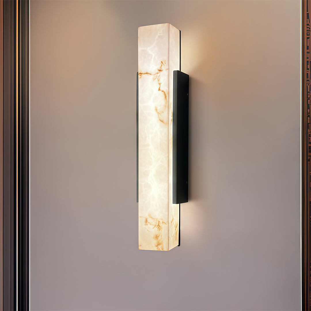 Square Outdoor Wall Lights LED Cloud Stone Waterproof Lamp