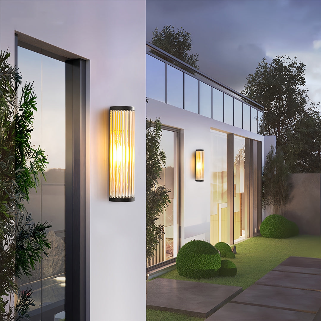 Outdoor Wall Led Light Outdoor Elegant Cylinder Waterproof Garden Lamp