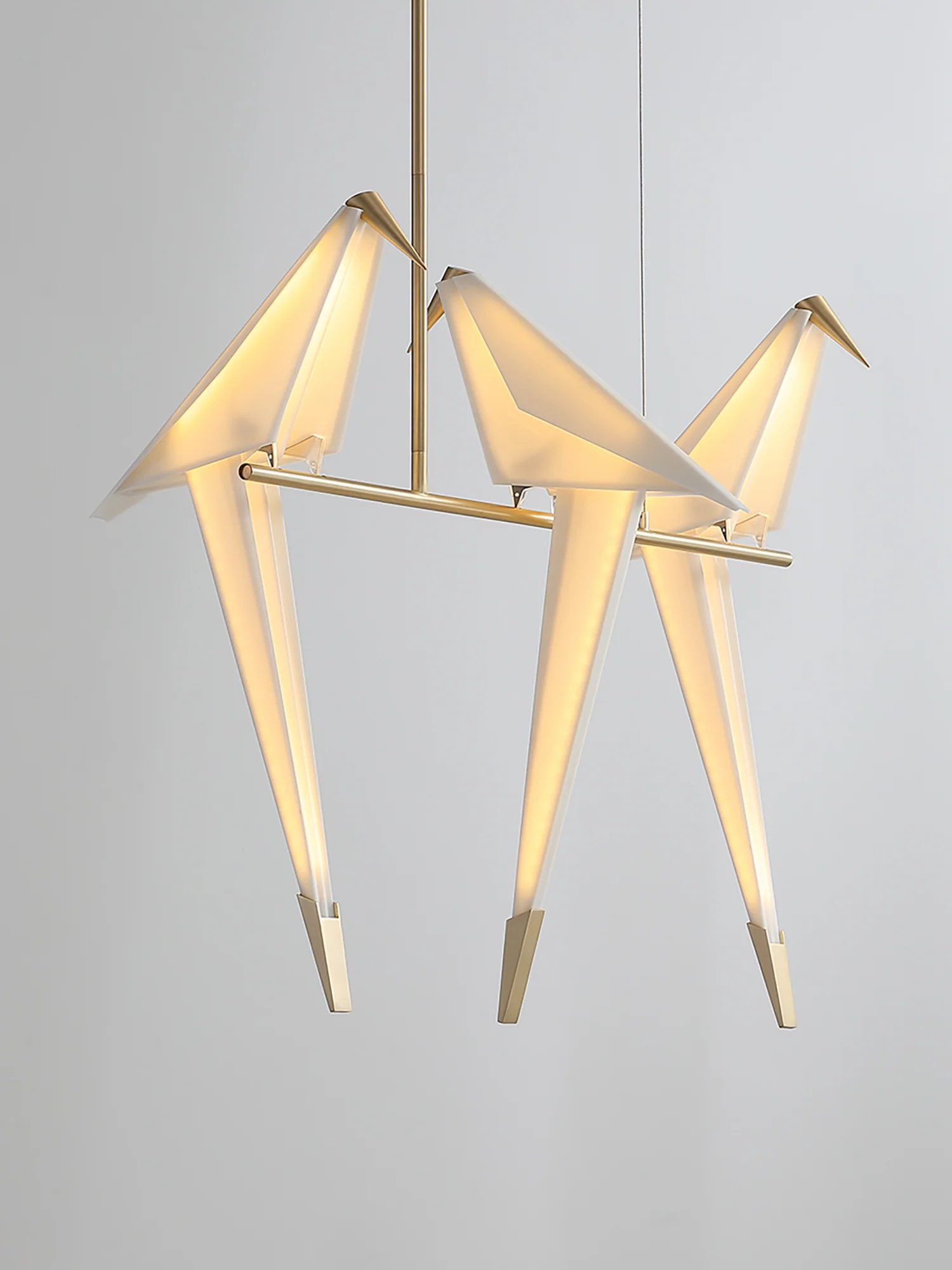 Perching Bird Chandelier