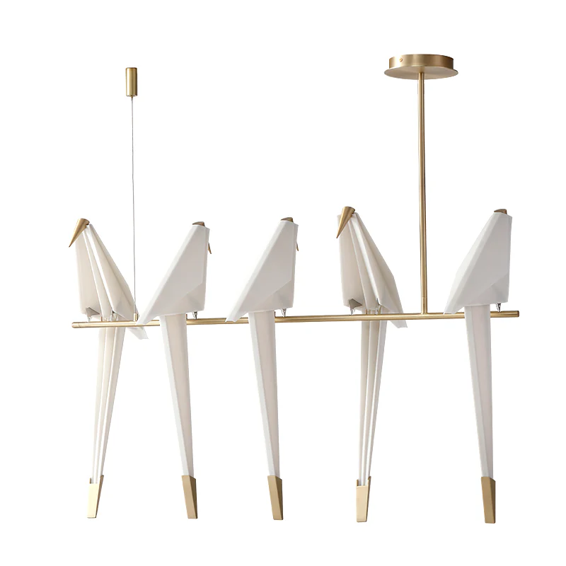 Perching Bird Chandelier