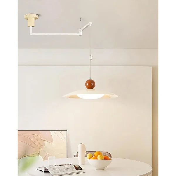 Nordic Flying Saucer Swing Arm Movable Pendant Light M111