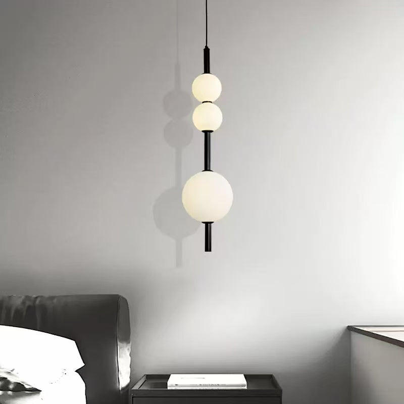 Vertical Glass Pendant Light