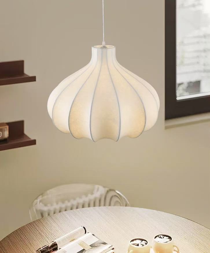 Onion Bubble Silk Pendant Lamp M434