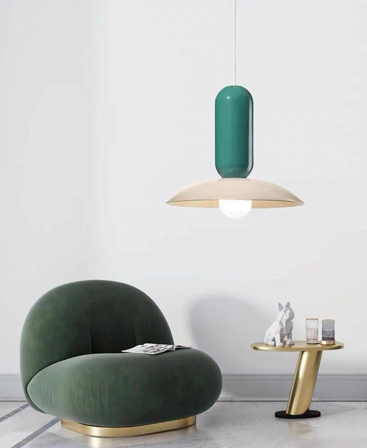 Macaron Frisbee Pau Pendant Light S156