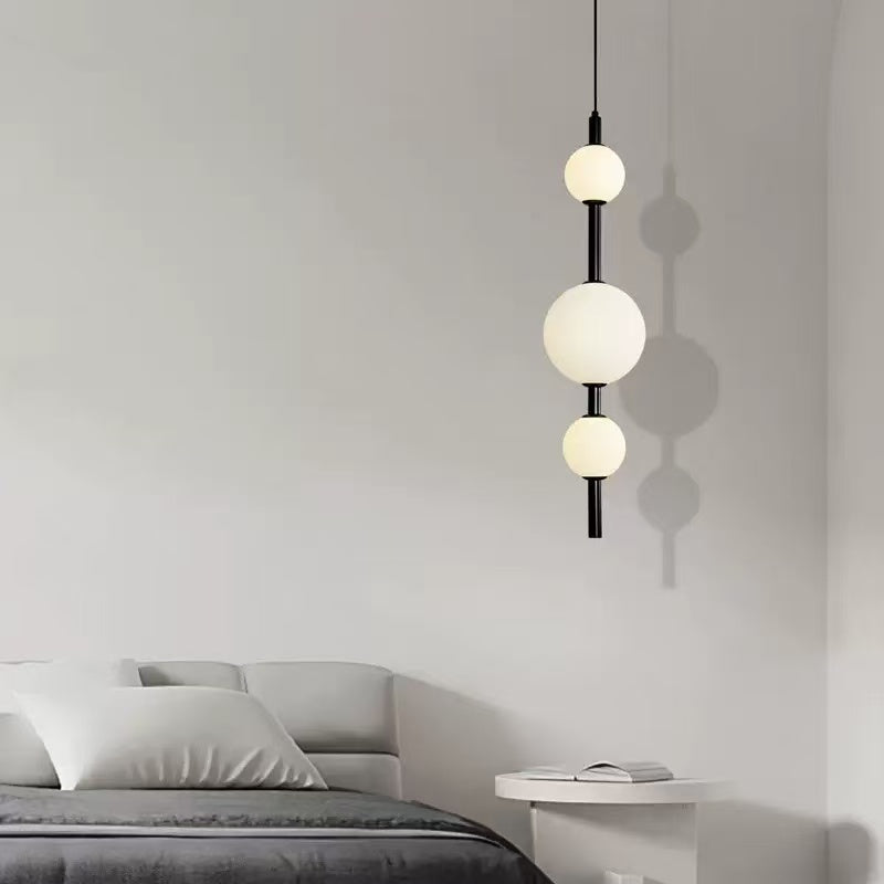 Vertical Glass Pendant Light