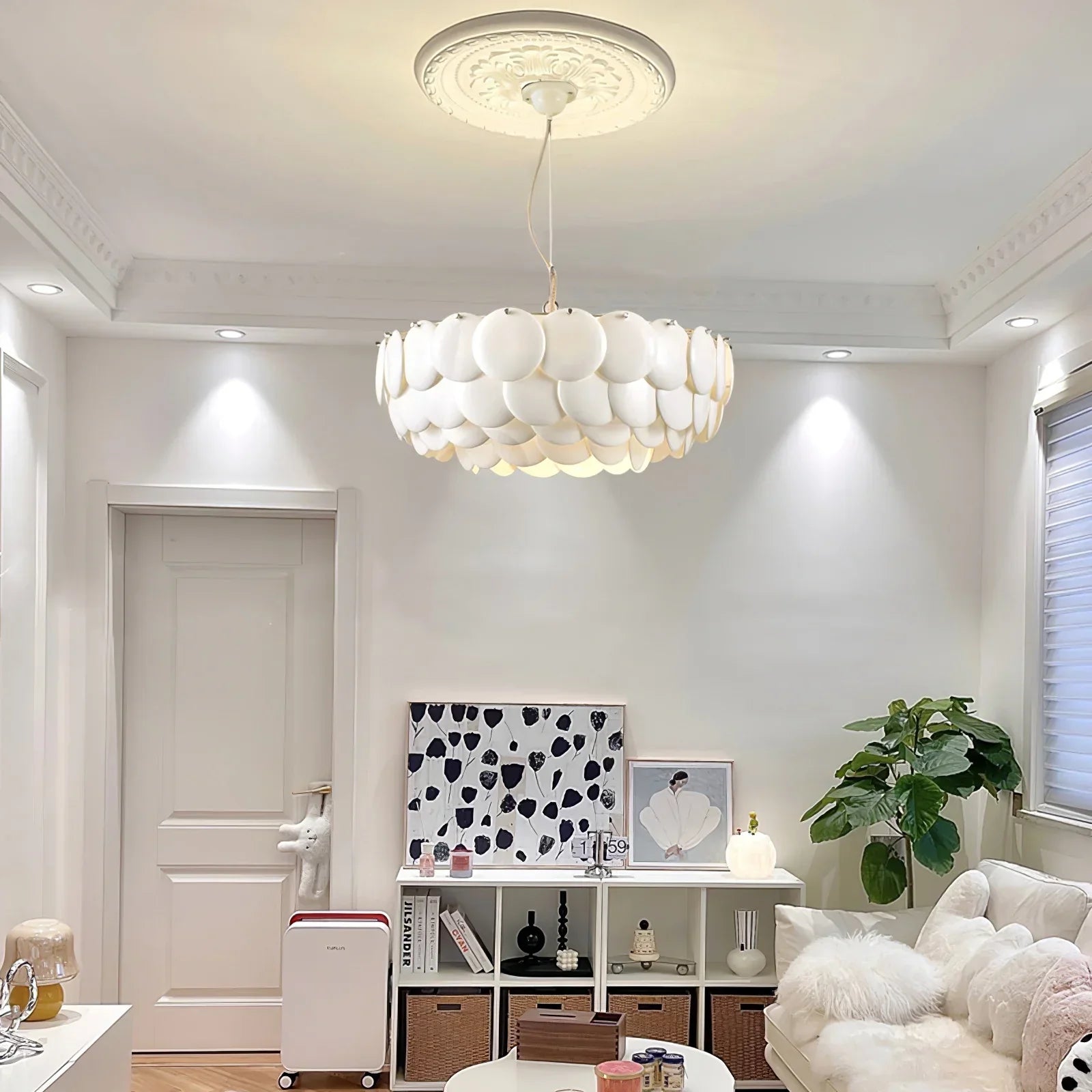 Pinecone Chandelier