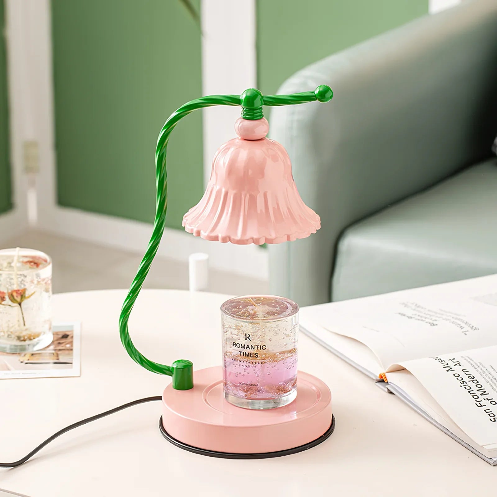 Pink Candle Warmer Lamp