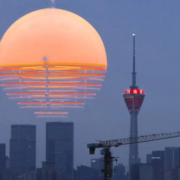Sunset Bauhaus Pendant Light