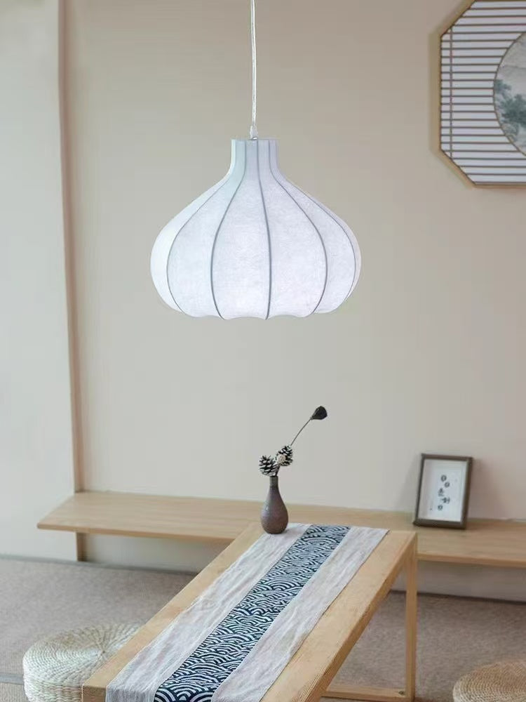 Onion Bubble Silk Pendant Lamp M434