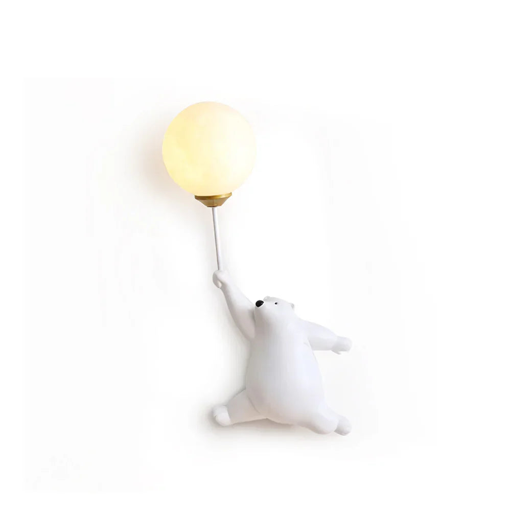 Bear Balloon Wall Lamp