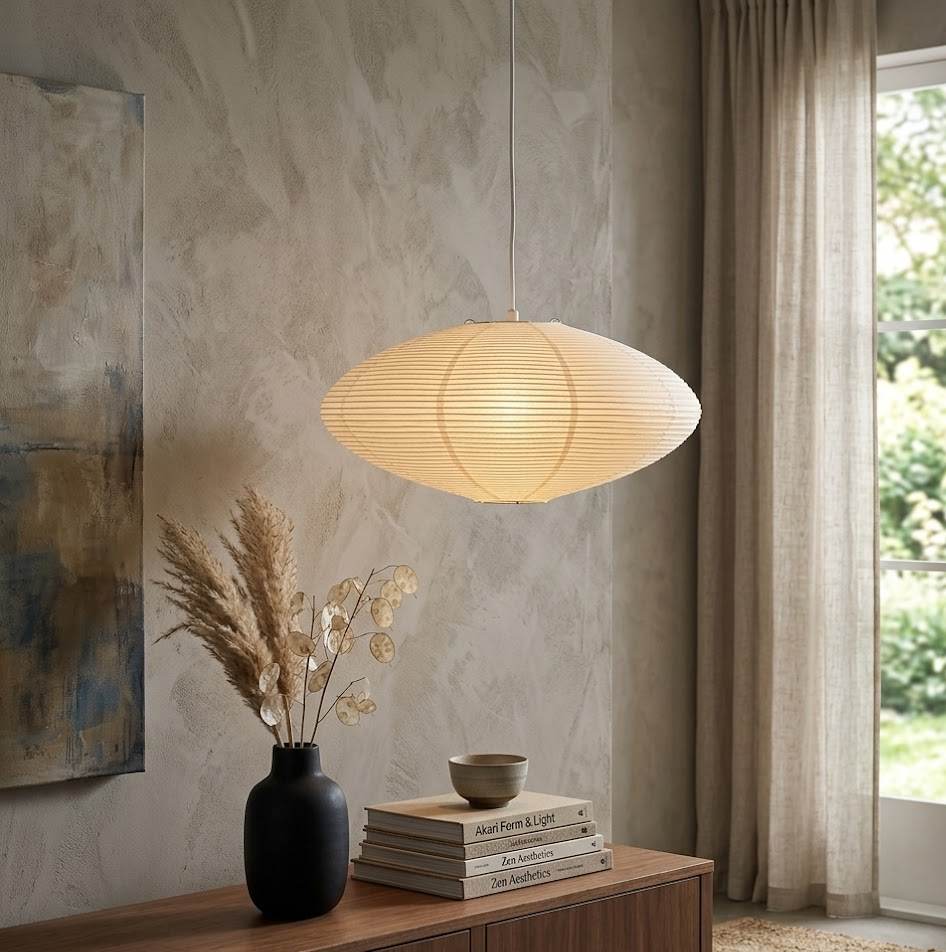Rice Paper 15A Pendant Light