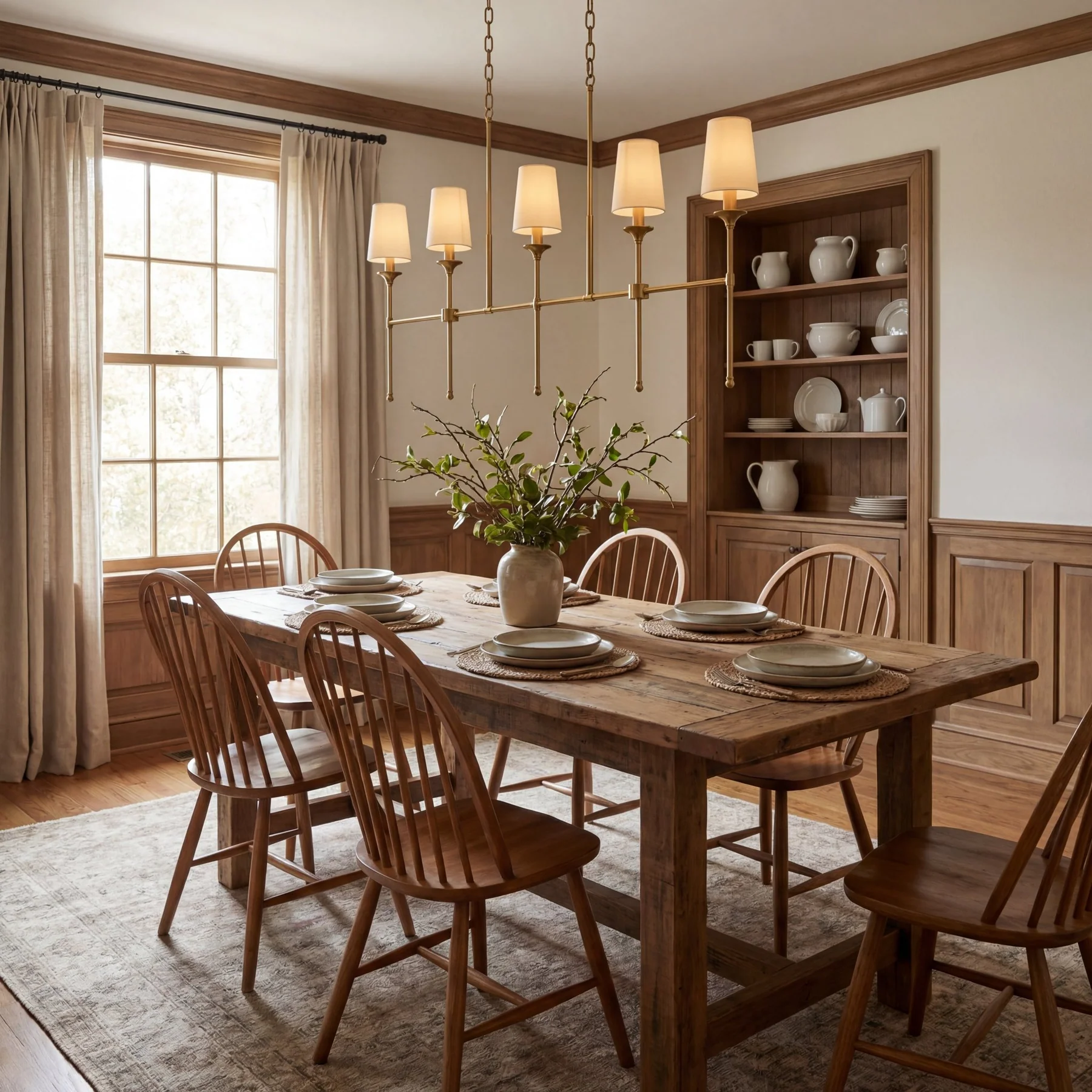 Stockholm Linear Timber Suspension