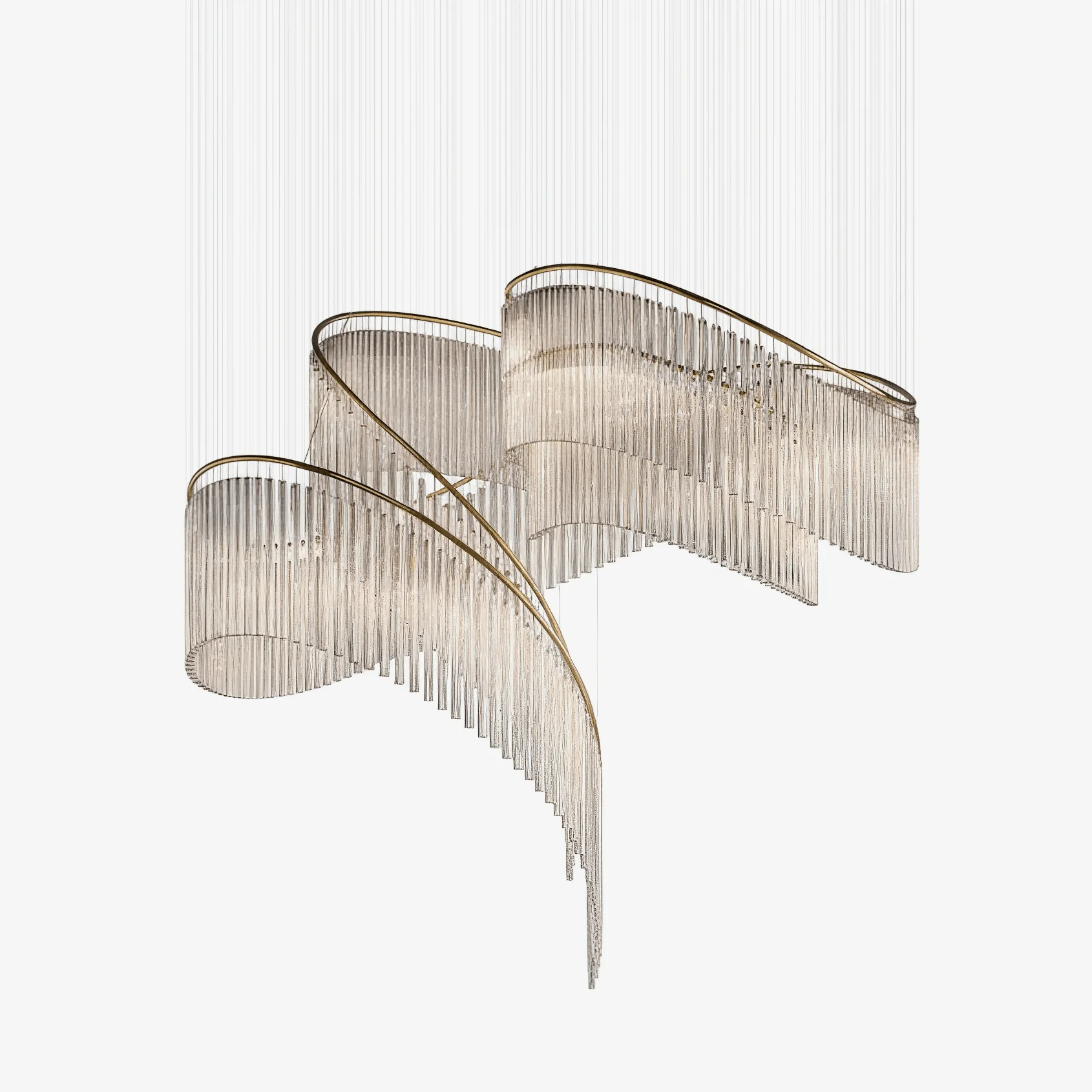 Crystal Spin Customized Chandelier