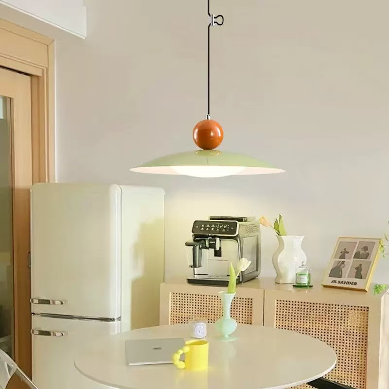 Nordic Flying Saucer Swing Arm Movable Pendant Light M111