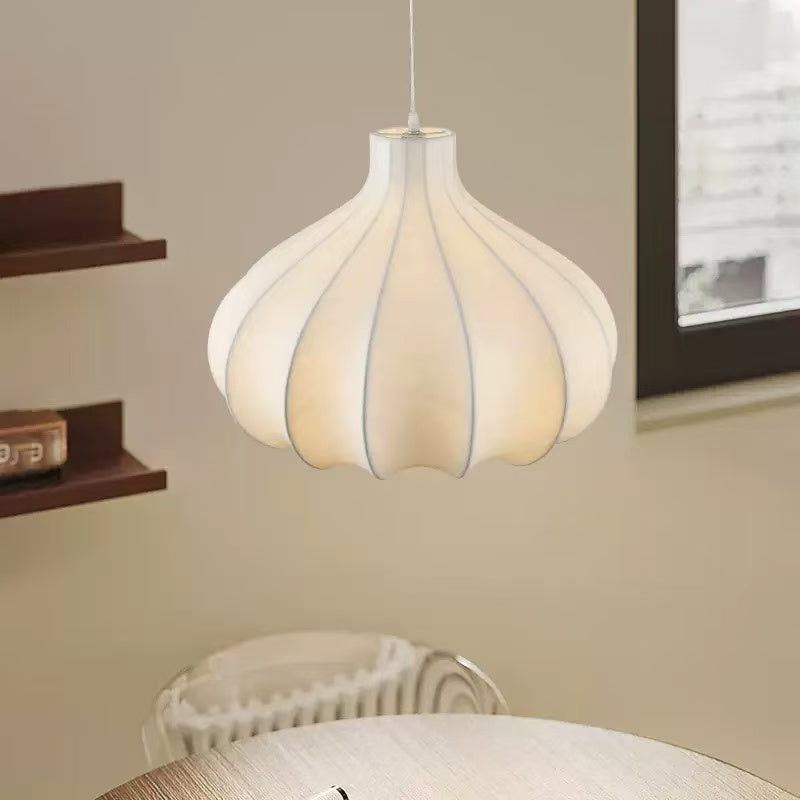 Onion Bubble Silk Pendant Lamp M434