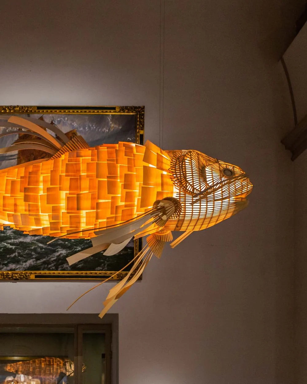 Koi Chandelier