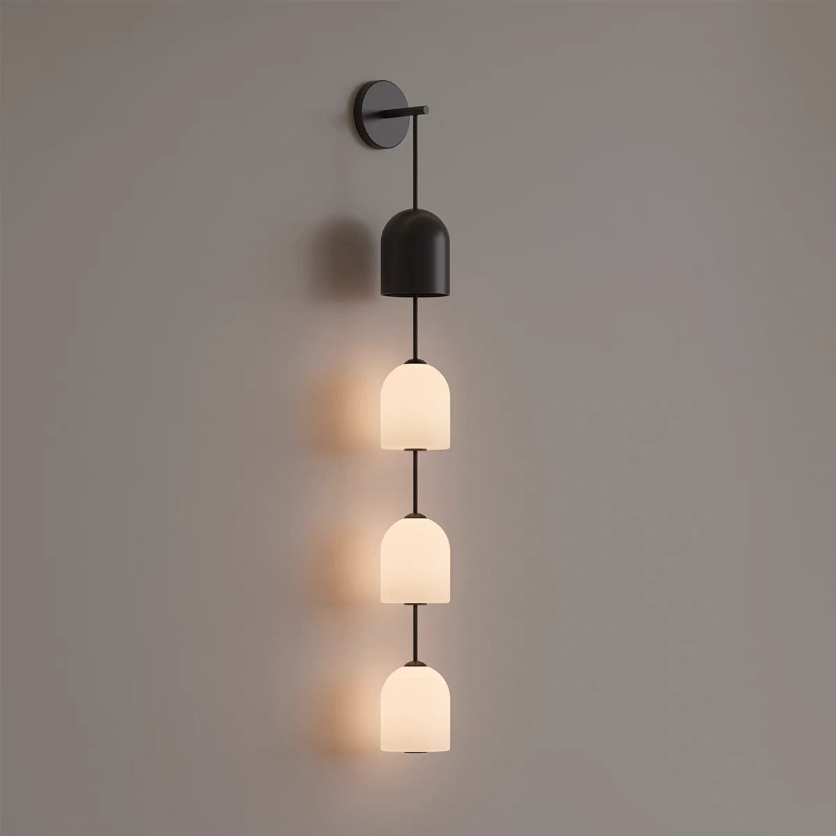 Perla Stacked Glass Sconces