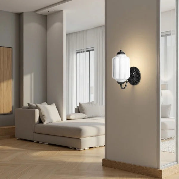 Eloise Vintage Glass Sconce
