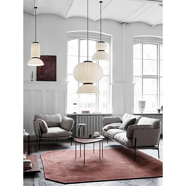 Mulberry Silk Lantern Pendant Light M433