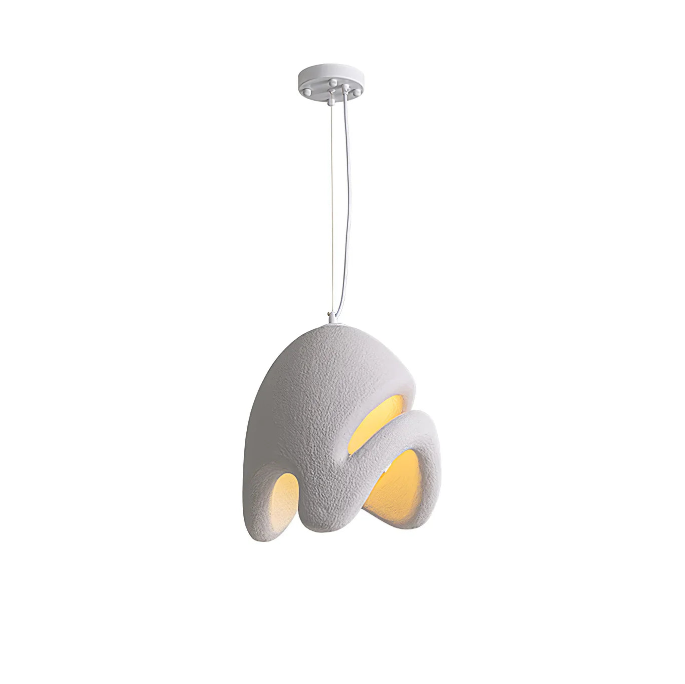 Wabi Sabi Resin Pendant Lamp