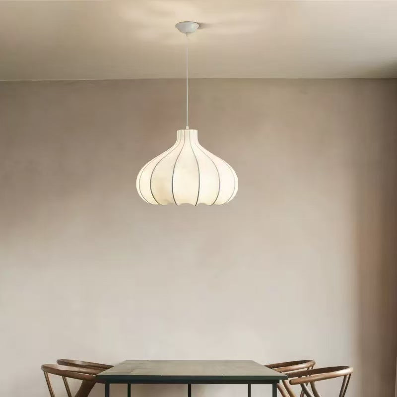 Onion Bubble Silk Pendant Lamp M434