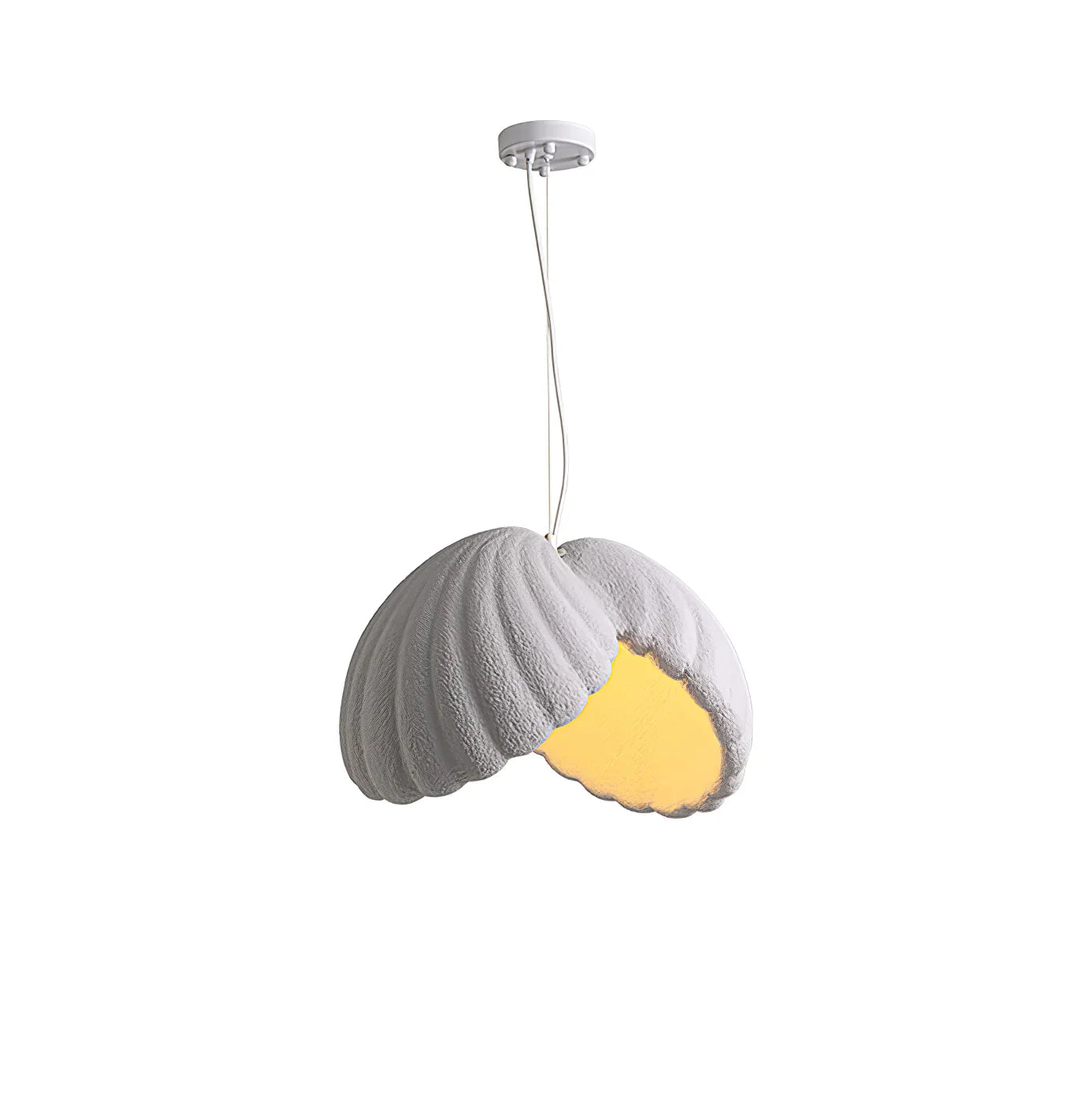 Wabi Sabi Resin Pendant Lamp