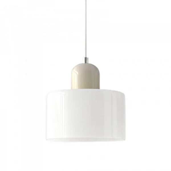 Nordic Morandi Cylinder Glass Pendant Light S66