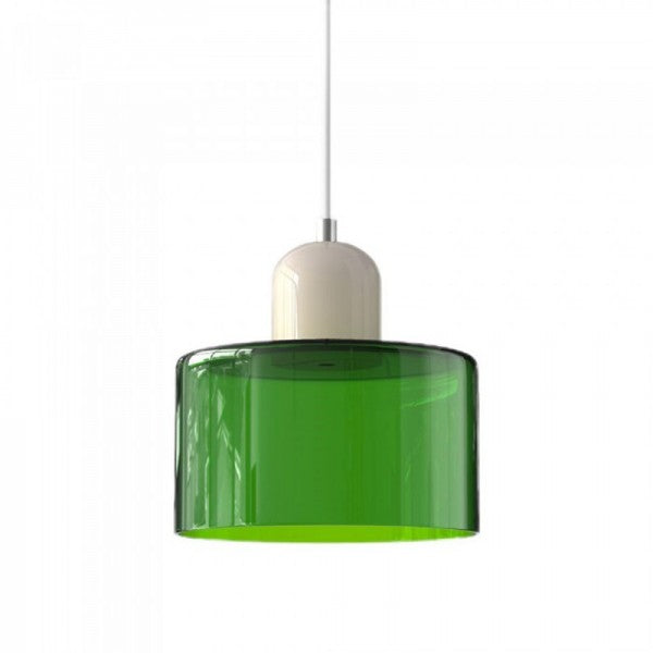 Nordic Morandi Cylinder Glass Pendant Light S66