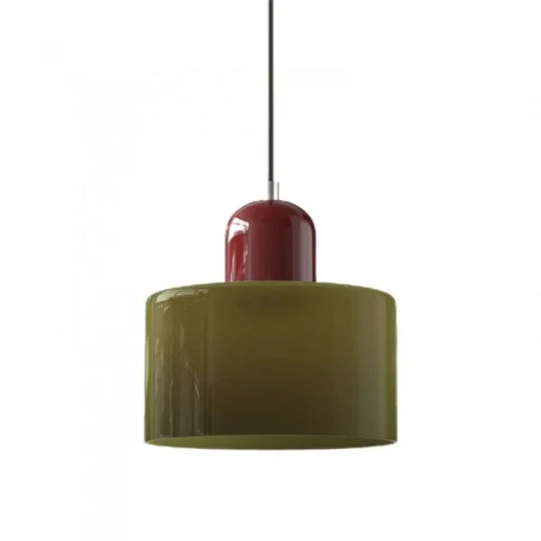 Nordic Morandi Cylinder Glass Pendant Light S66