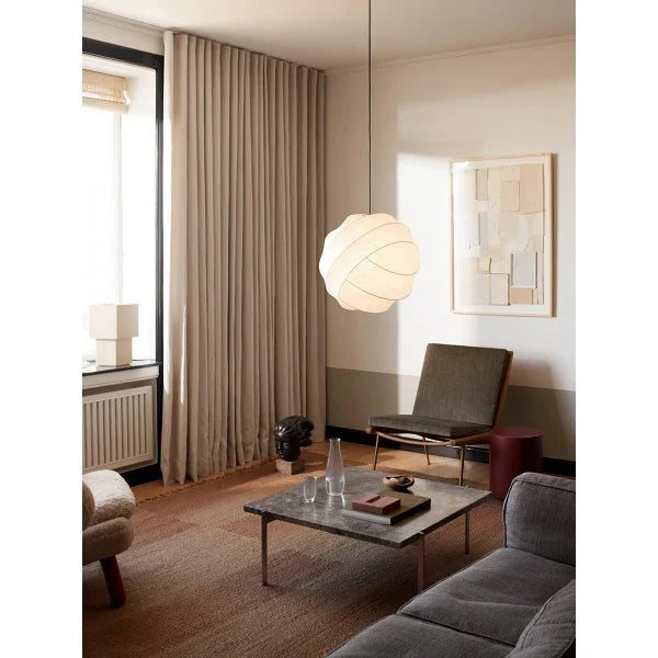 Wabi-Sabi Fiber Cocoon Pendant Lamp M400