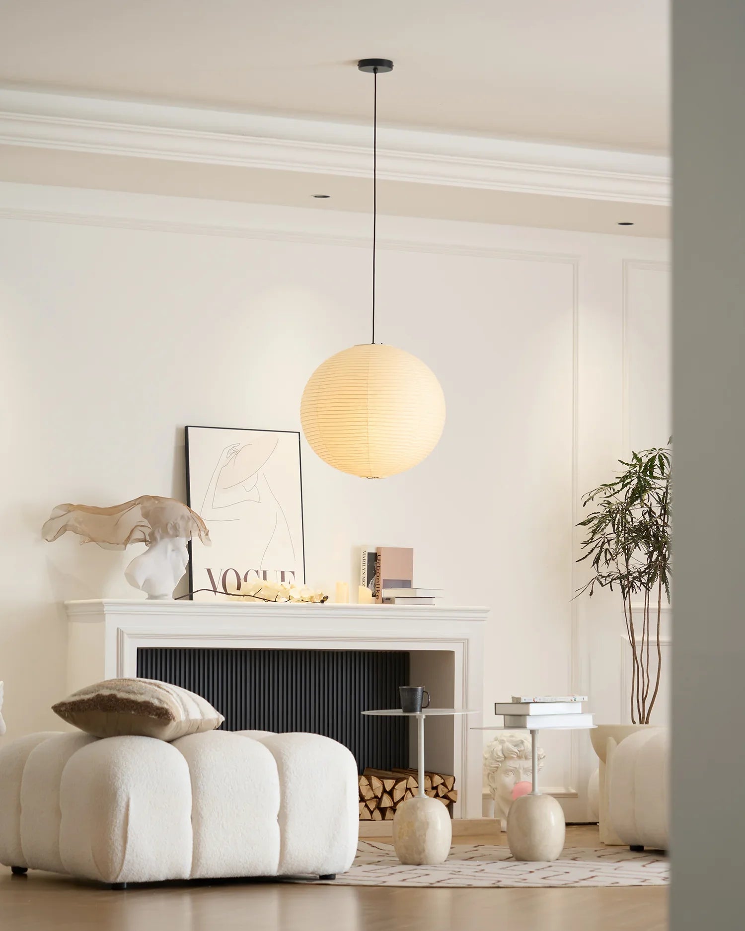 Washi Paper A Pendant Lamp