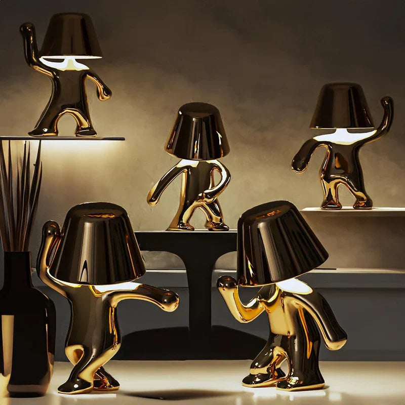 Golden Brother Lamp