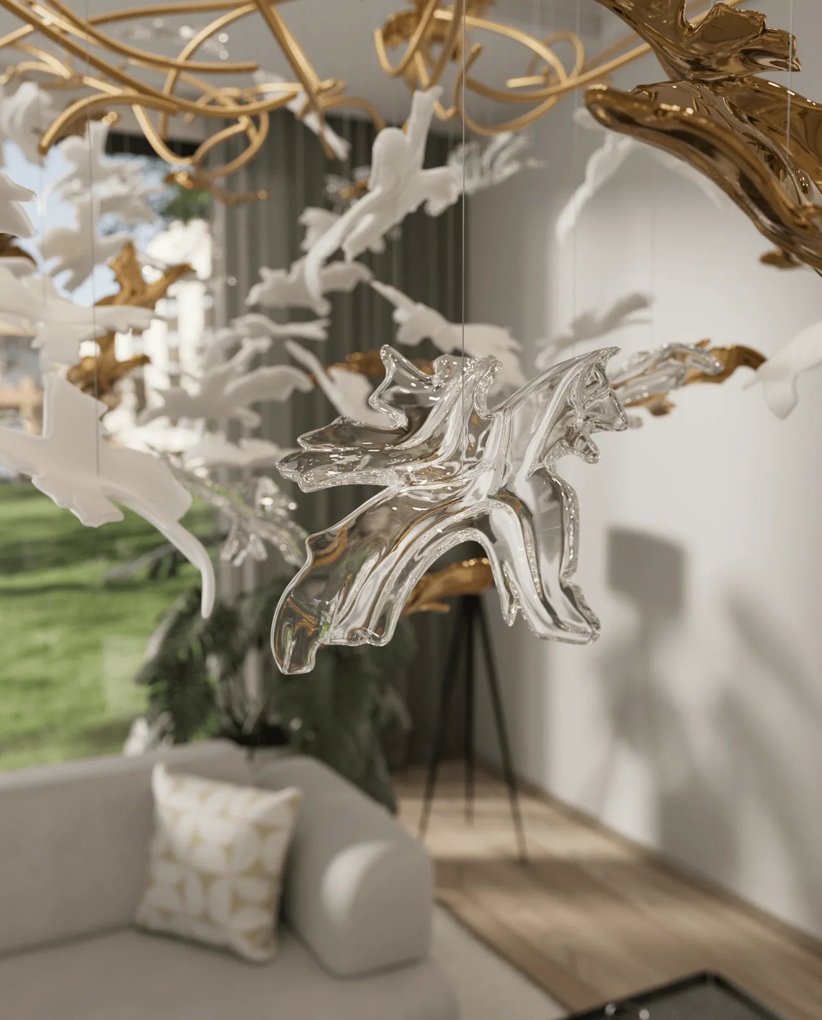 Vine Chandelier