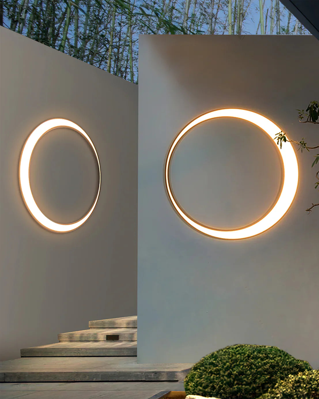 Moon Outdoor Wall Light