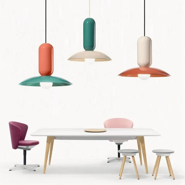 Macaron Frisbee Pau Pendant Light S156