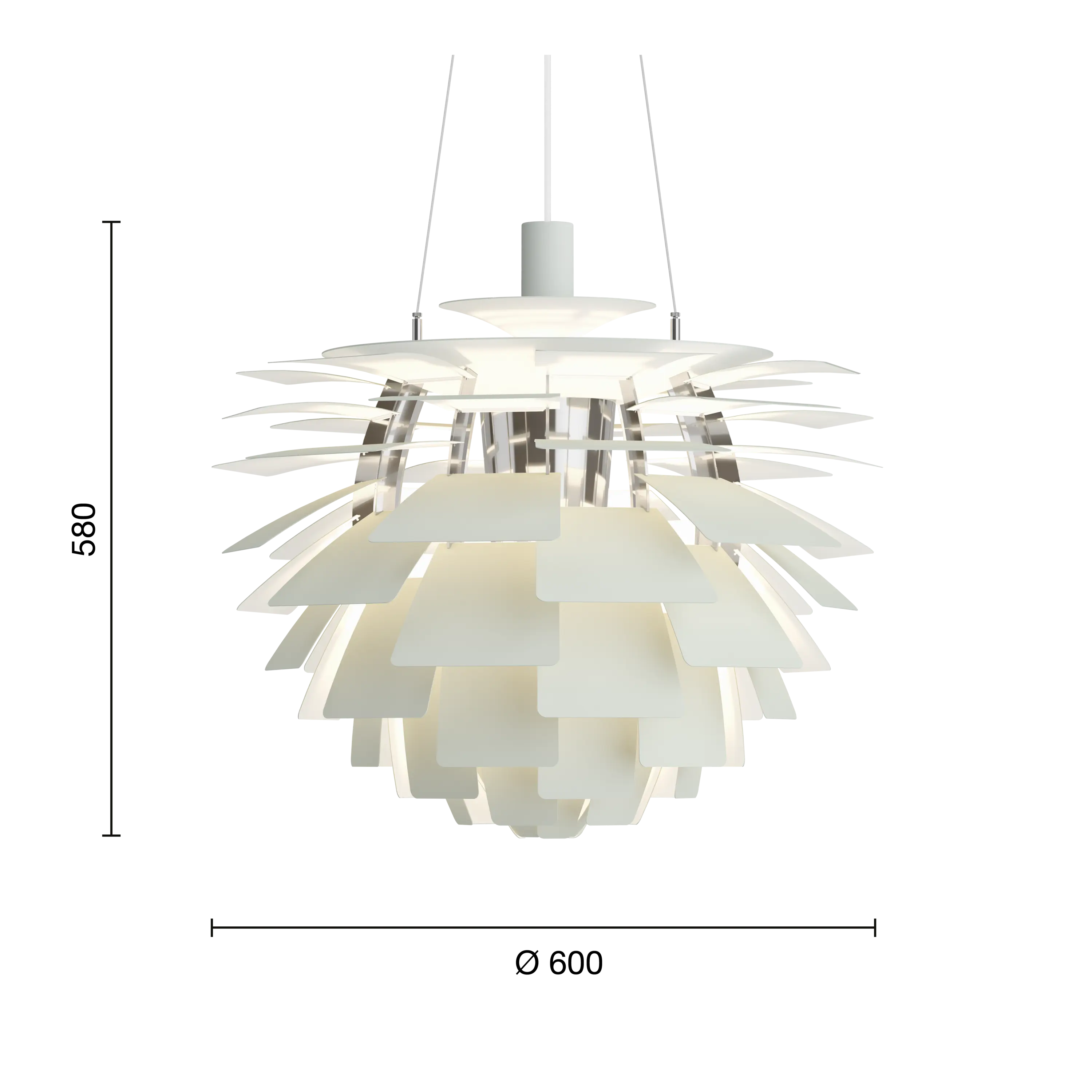 PH Artichoke Chandelier photo 9