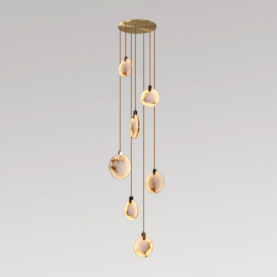 Harvest Alabaster Chandelier