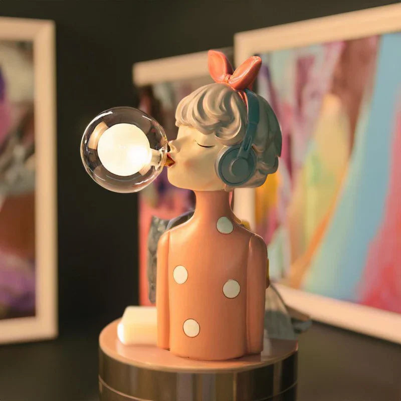 Bubble Girls Table Lamp