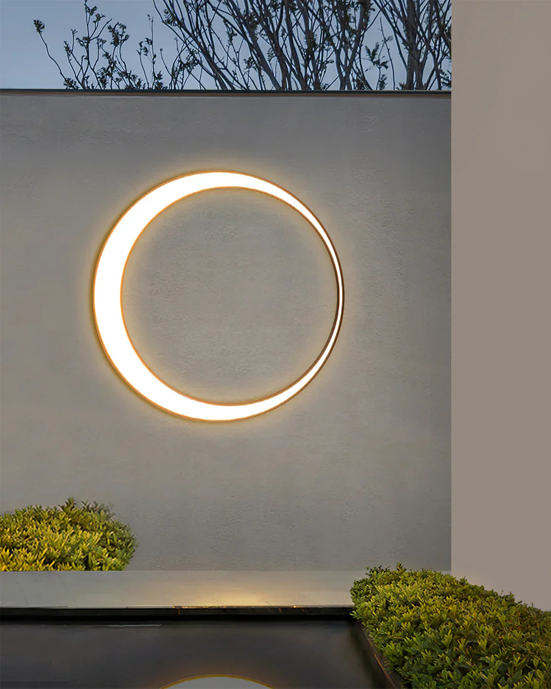 Moon Outdoor Wall Light