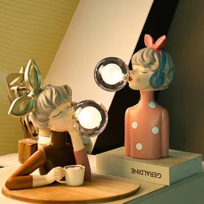 Bubble Girls Table Lamp