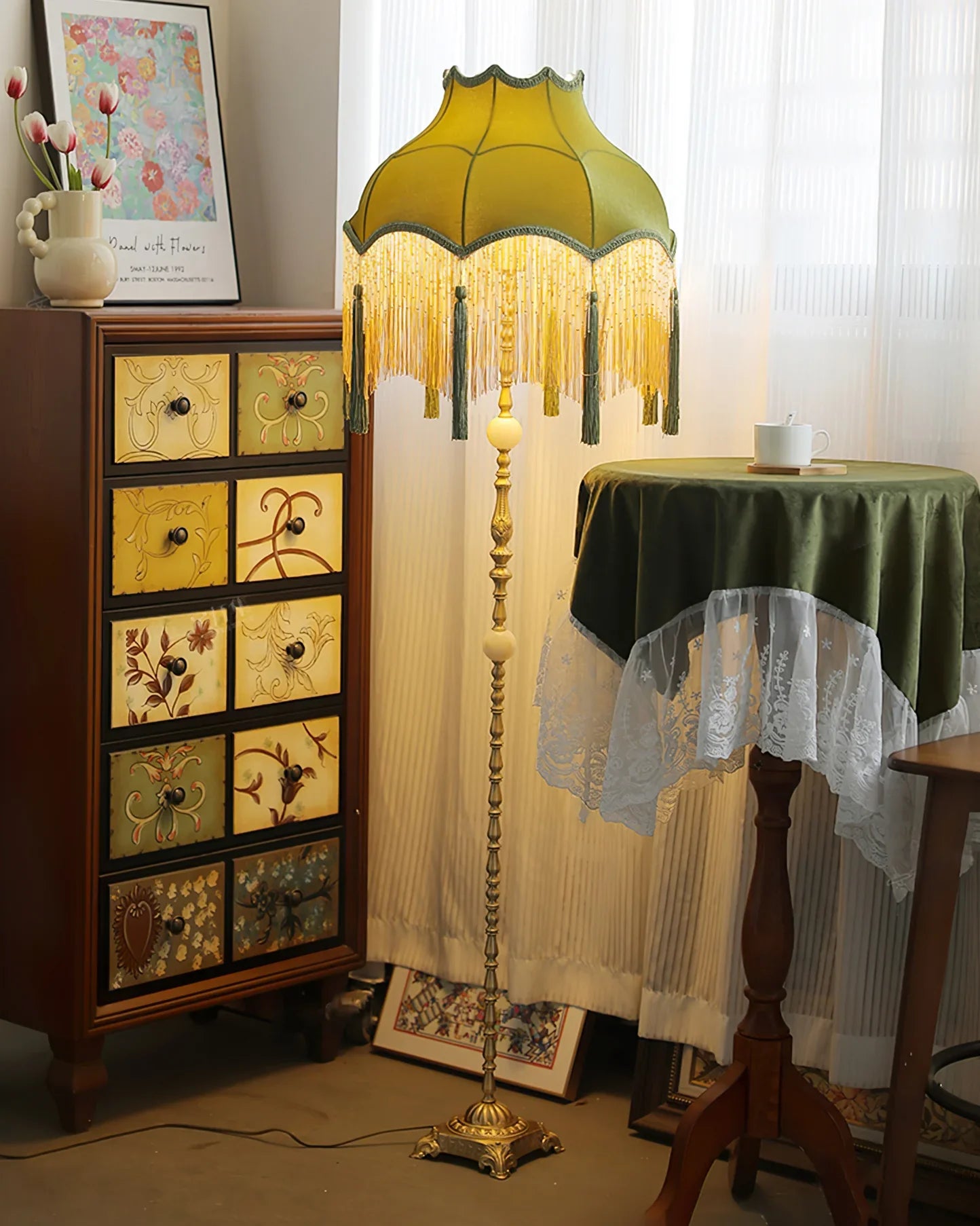 Hadley Fabric Floor Lamp