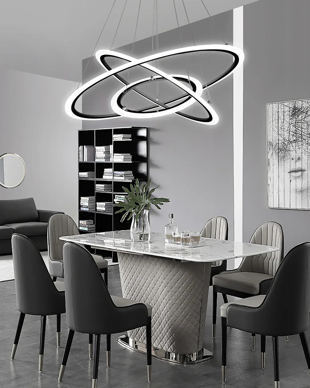 Circular Ring Chandelier
