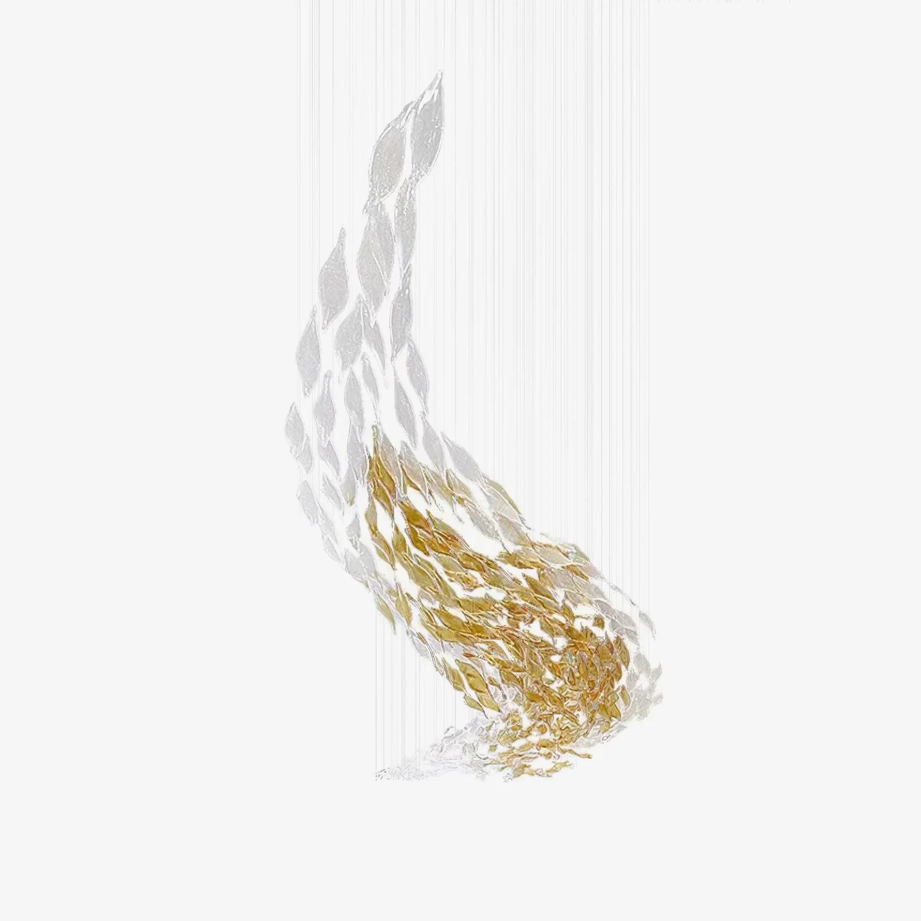 Ocean Current Chandelier