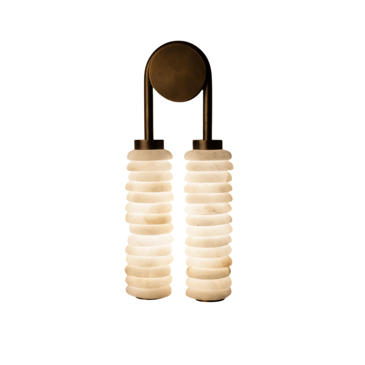 Alabaster Wall Sconce