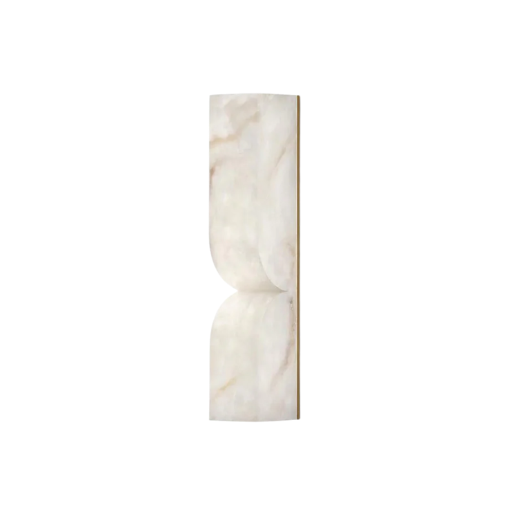 Up Down alabster Wall Sconce